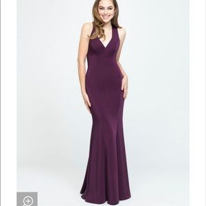 Allure burgundy bridesmaid dress BRAND NEW